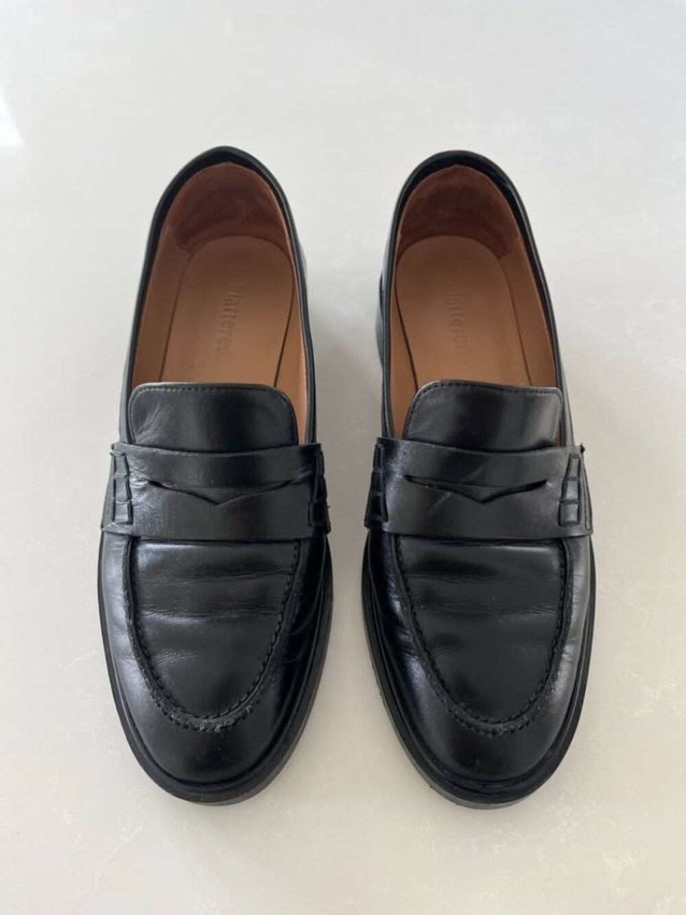 Flattered Sara Leather Loafer – Size 36 (6)